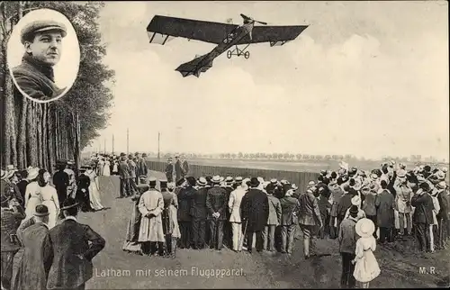 Ak Aviation, Latham mit seinem Flugapparat