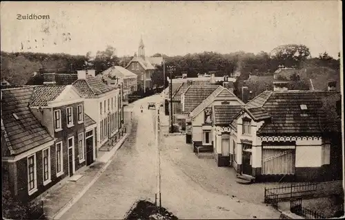 Ak Zuidhorn Groningen, Dorpsgezicht