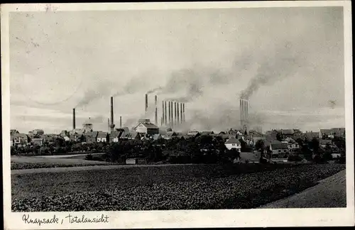 Ak Knapsack Hürth Nordrhein Westfalen, Braunkohlenwerk, Gesamtansicht