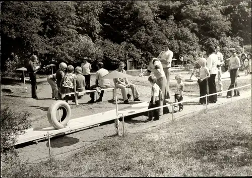 Ak Ostseebad Boltenhagen, Partie bei der Minigolfanlage