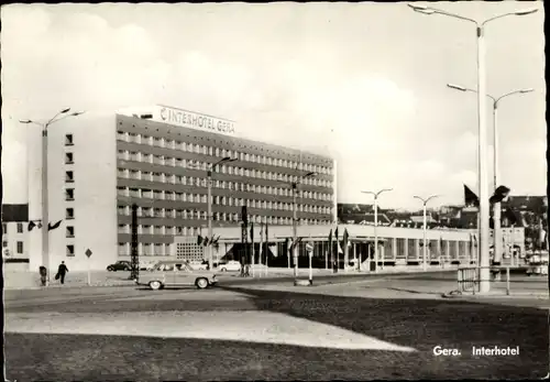 Ak Gera in Thüringen, Interhotel