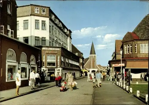 Ak Nordseebad Juist, Hotel Friesenhof, Wilhelmstraße