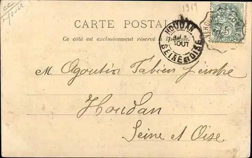 Ak Saint Mihiel Meuse, Avenue de la Gare