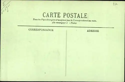 Ak Gérardmer Lothringen Vosges, Un Schlitteur, Schlitter
