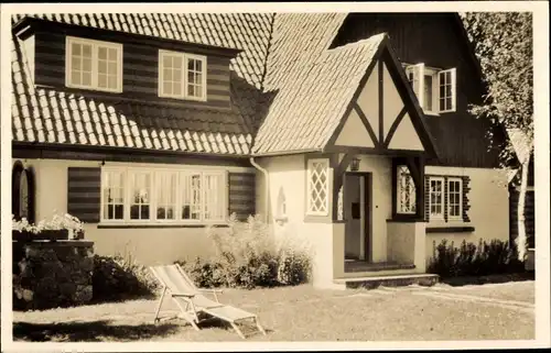 Ak Ostseebad Scharbeutz in Ostholstein,"Das Landhaus", Teilansicht