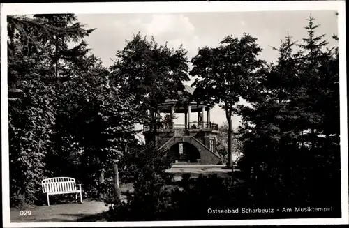 Ak Ostseebad Scharbeutz in Ostholstein, am Musiktempel