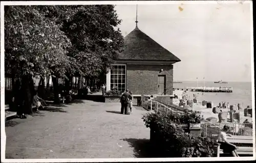 Foto Wyk auf Föhr, Promenade mit Musikpavillon