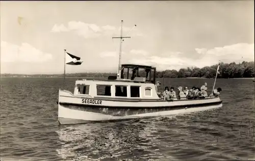 Ak Arendsee in der Altmark, Fahrgastschiff Seeadler