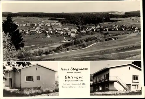 Ak Uehlingen Ühlingen Birkendorf im Schwarzwald, Gesamtansicht, Haus Stegwiese