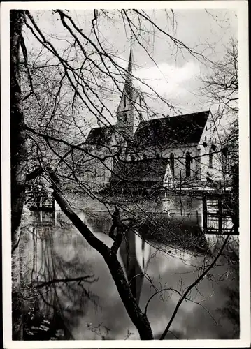 Ak Blaubeuren in Württemberg, Klosterkirche und Blautopf