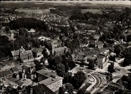 Ak Bergisch Gladbach Nordrhein Westfalen, Fliegeraufnahme