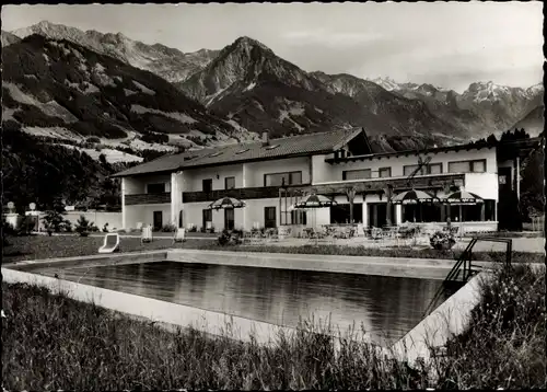 Ak Tiefenberg Ofterschwang, Sanatorium Tiefenberger Hof, Gebirge