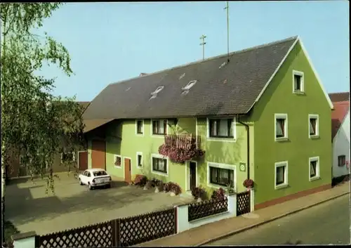 Ak Haundorf in Mittelfranken, Erich Symader, Bauernhofpension, Haundorf 8