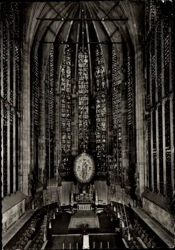 Ak Aachen in Nordrhein Westfalen, Dom Hochchor, Innenansicht d. Doms