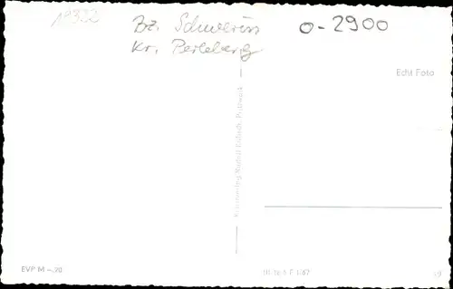 Ak Wittenberge an der Elbe, Bahnstraße