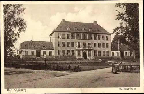 Ak Bad Segeberg in Schleswig Holstein, Aufbauschule