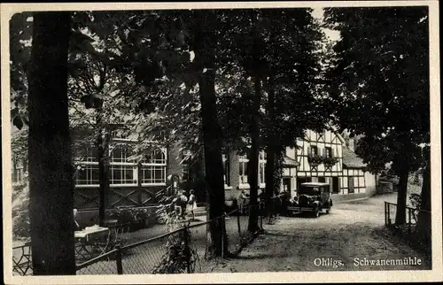 Ak Ohligs Solingen Bergisches Land, Schwanenmühle, Bes. Schlicker