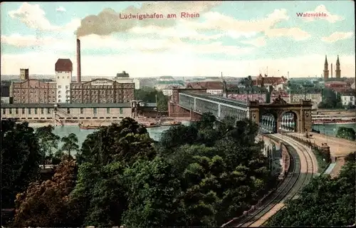 Ak Ludwigshafen am Rhein, Walzmühle