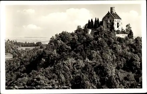Ak Gößweinstein in Oberfranken, Schloss