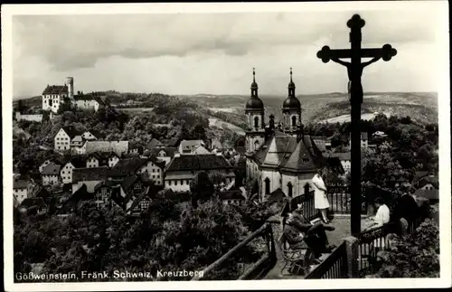 Ak Gößweinstein in Oberfranken, Kreuzberg