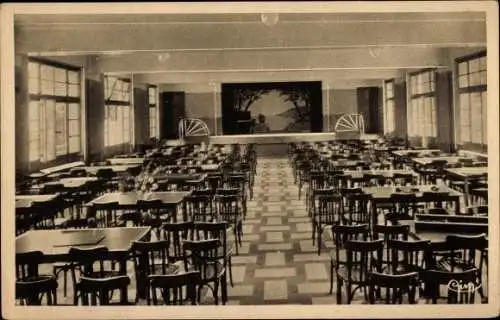 Ak Saint Gobain Aisne, Sanatorium Interdépartemental, Salle de Reunion et de Fetes