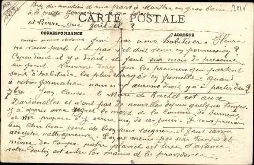 Ak Jaulgonne Aisne, Le Cháteau