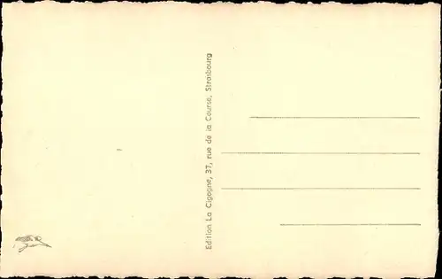 Ak Le Hohwald Elsass Bas Rhin, Partie sud