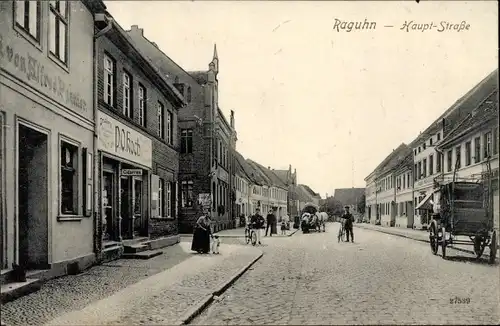 Ak Raguhn in Anhalt, Hauptstraße