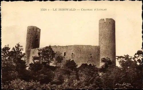 Ak Andlau Elsass Bas Rhin, Chateau d'Andlau