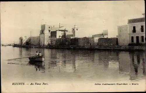 Ak Bizerte Tunesien, Au Vieux Port