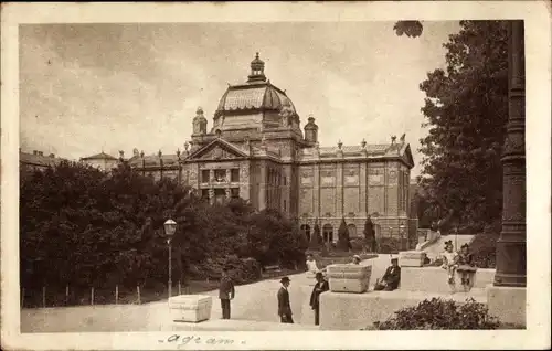 Ak Zagreb Kroatien, Umjetnicki Paviljon, Kunstpavillon