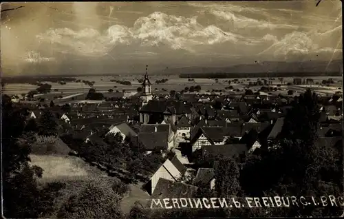 Foto Ak Merdingen im Breisgau Schwarzwald, Panorama