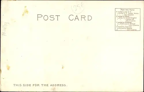 Litho Segelschiff, Red Star Line, Antwerp Dover New York