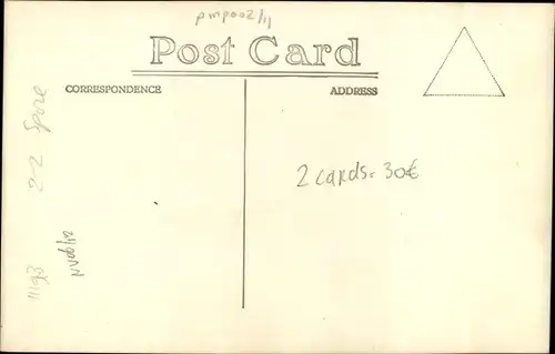 Foto Ak Singapore, Singapur, Schlange, Jäger, Python mit herausgeschnittener Beute