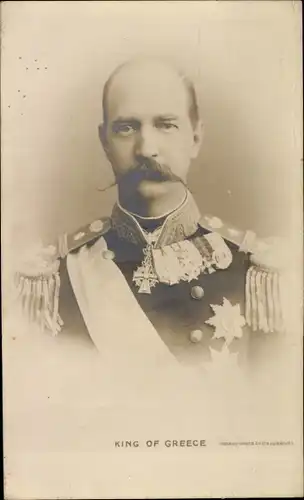 Ak König Georg I. von Griechenland