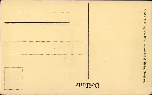 Künstler Ak Gruber, K., Petershausen Konstanz am Bodensee, Kloster Petershausen