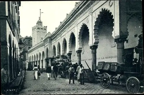 Ak Algier Alger Algerien, Mosquee de la Rue de la Marine