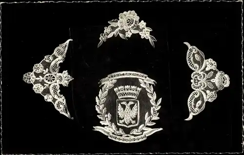 Ak Veritable Point d'Alencon, Klöppelwerk