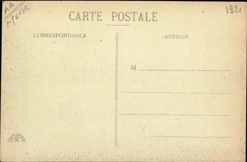 Ak Saint Hilaire en Woëvre Meuse, Kriegszerstörung 1. WK, Vue generale du Pensionnat de l'Abbe