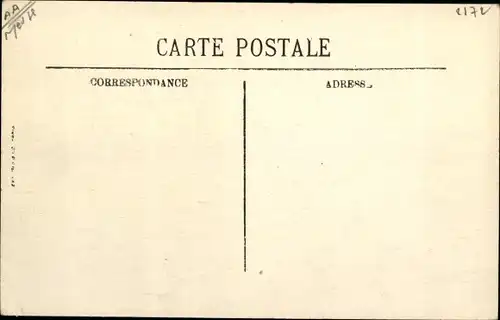 Ak Pintheville Lothringen Meuse, Kriegszerstörung 1. WK