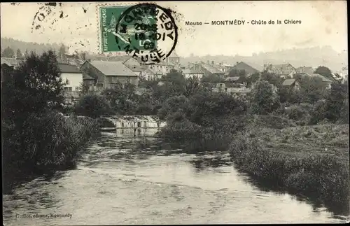 Ak Montmédy Lothringen Meuse, Chute de la Chiers