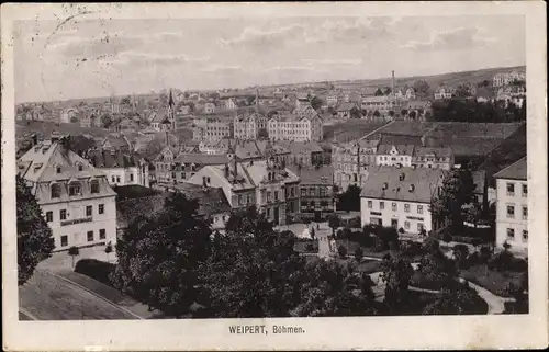Ak Vejprty Weipert Region Aussig, Panorama