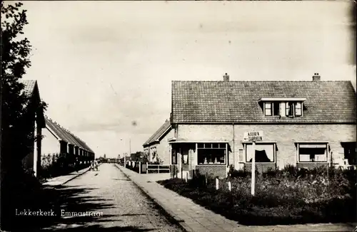 Ak Lekkerkerk Südholland, Emmastraat