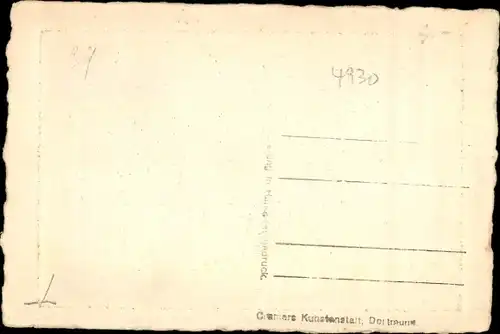 Künstler Ak Detmold in Nordrhein Westfalen, Schloss