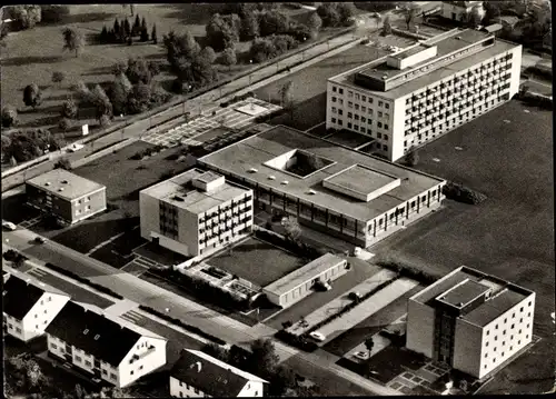 Ak Bad Oeynhausen in Westfalen, Diabetesklinik, Fliegeraufnahme