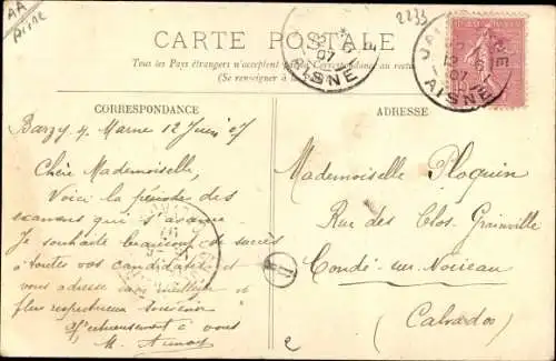 Ak Mont Saint Père Aisne, pointe de l'Ile