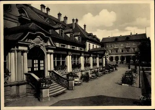 Ak Bad Steben in Oberfranken, Staatl. Kurhaus