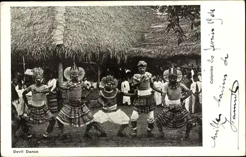 Ak Sri Lanka Ceylon, Devil Dance