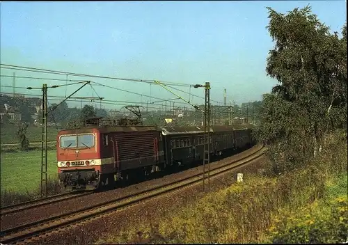 Ak Glauchau in Sachsen, Lok 243048 mit P 5639