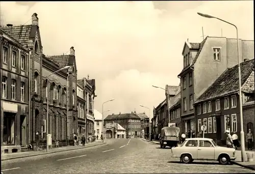 Ak Grevesmühlen in Mecklenburg, August Bebel Straße